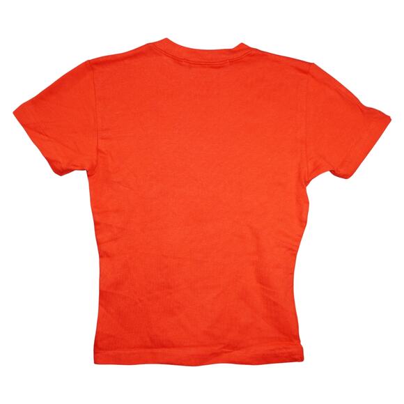 Y2K Pure Playaz Product “Genuine 1969” Red Baby Tee Made in USA Size L - Picture 3 of 3